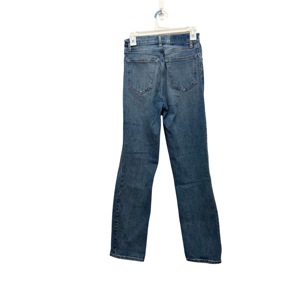 Abercrombie The 90s Straight Ultra High Rise Jeans Medium Wash Size 25 - Picture 4 of 7